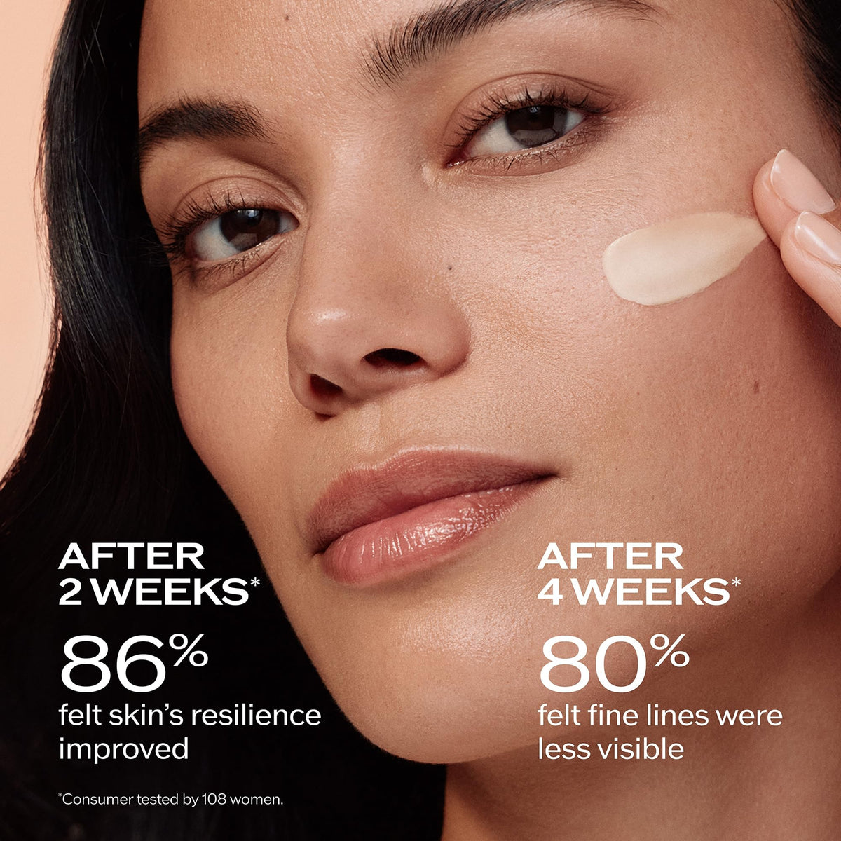 Shiseido Benefiance cream texture close-up illustrating rich hydration