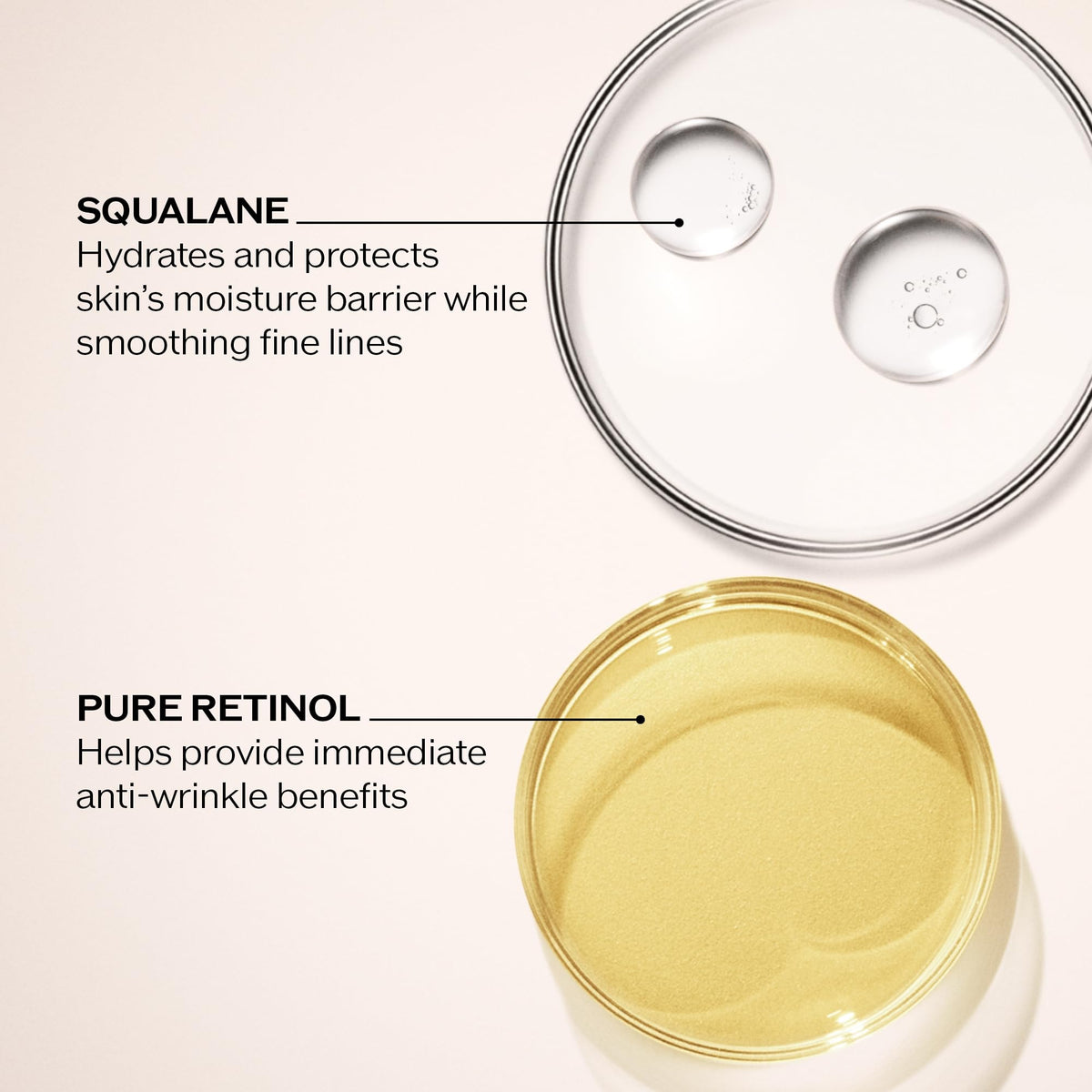 Shiseido Benefiance essence droplet on sheet showing concentrated delivery