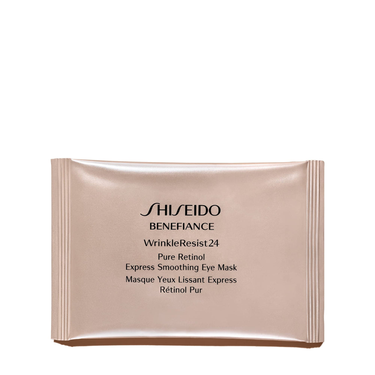 Shiseido Benefiance front packaging showing 12 sets and benefits
