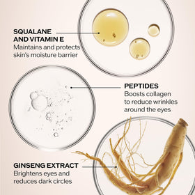 Shiseido ginseng extract closeup emphasizing natural brightening benefit