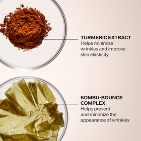 Shiseido Benefiance KOMBU-Bounce Complex algae blend ingredient visual showing firming benefit