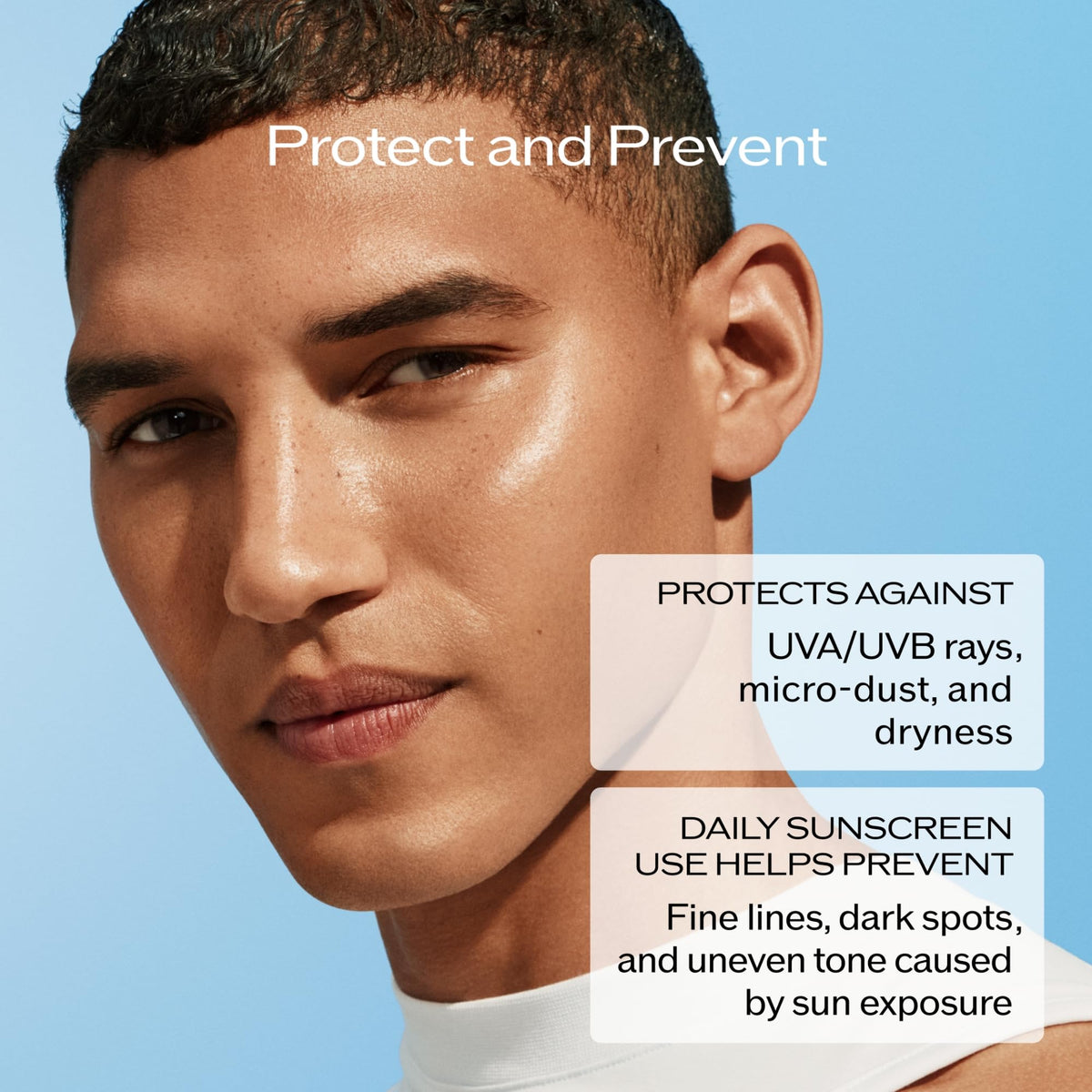 Shiseido clear stick open twist detail highlighting easy, no-mess application