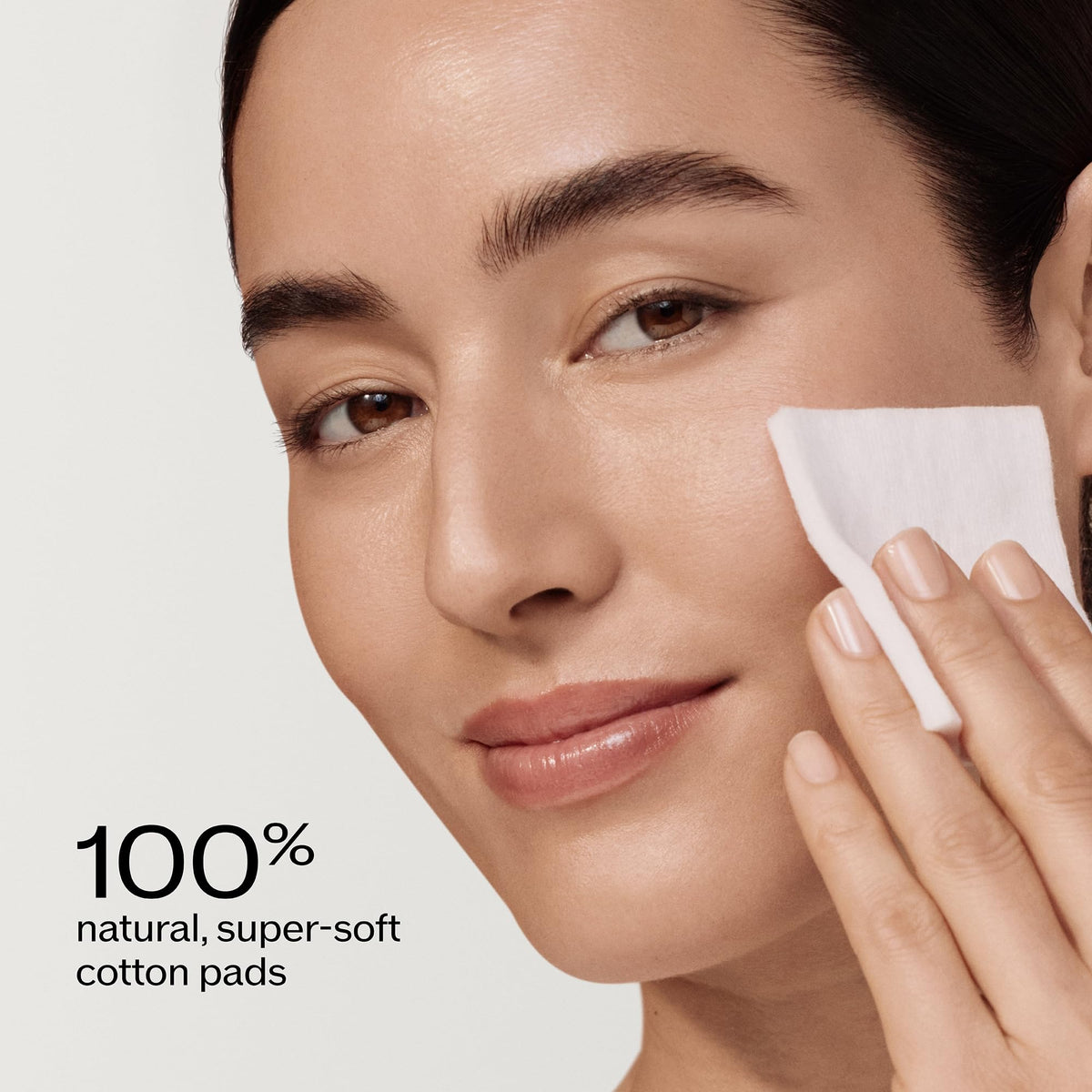 Shiseido close-up of cotton fiber texture for gentle product release