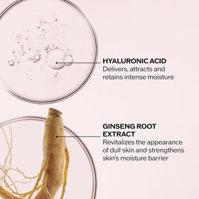 shiseido cream on fingertips demonstrating easy spreadability and lightweight feel