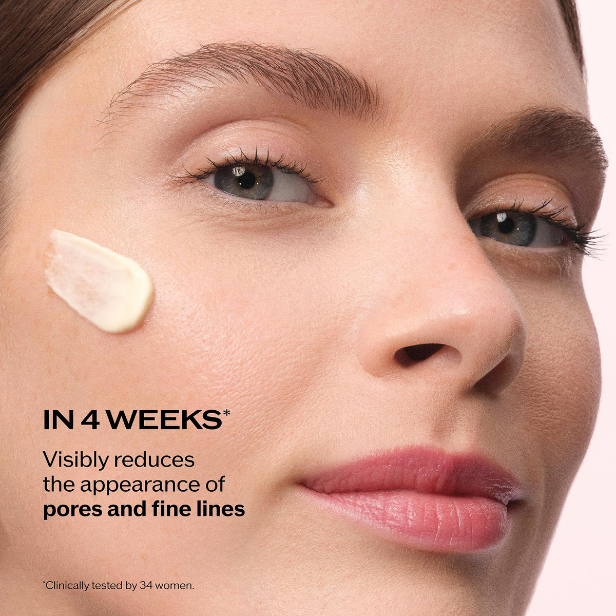 shiseido close-up cream texture highlighting fast-absorbing smooth finish for hydration
