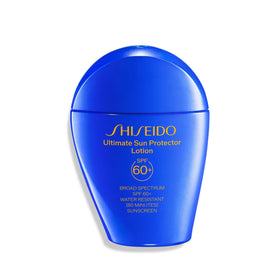 Shiseido front packaging showing SPF 60+ clear protection benefit