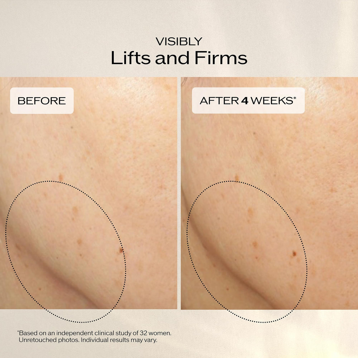 Shiseido ginseng root ingredient close-up highlighting firming support