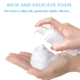 Shmian fifty disposable eyelash spoolies neatly arranged for hygienic brushing benefit