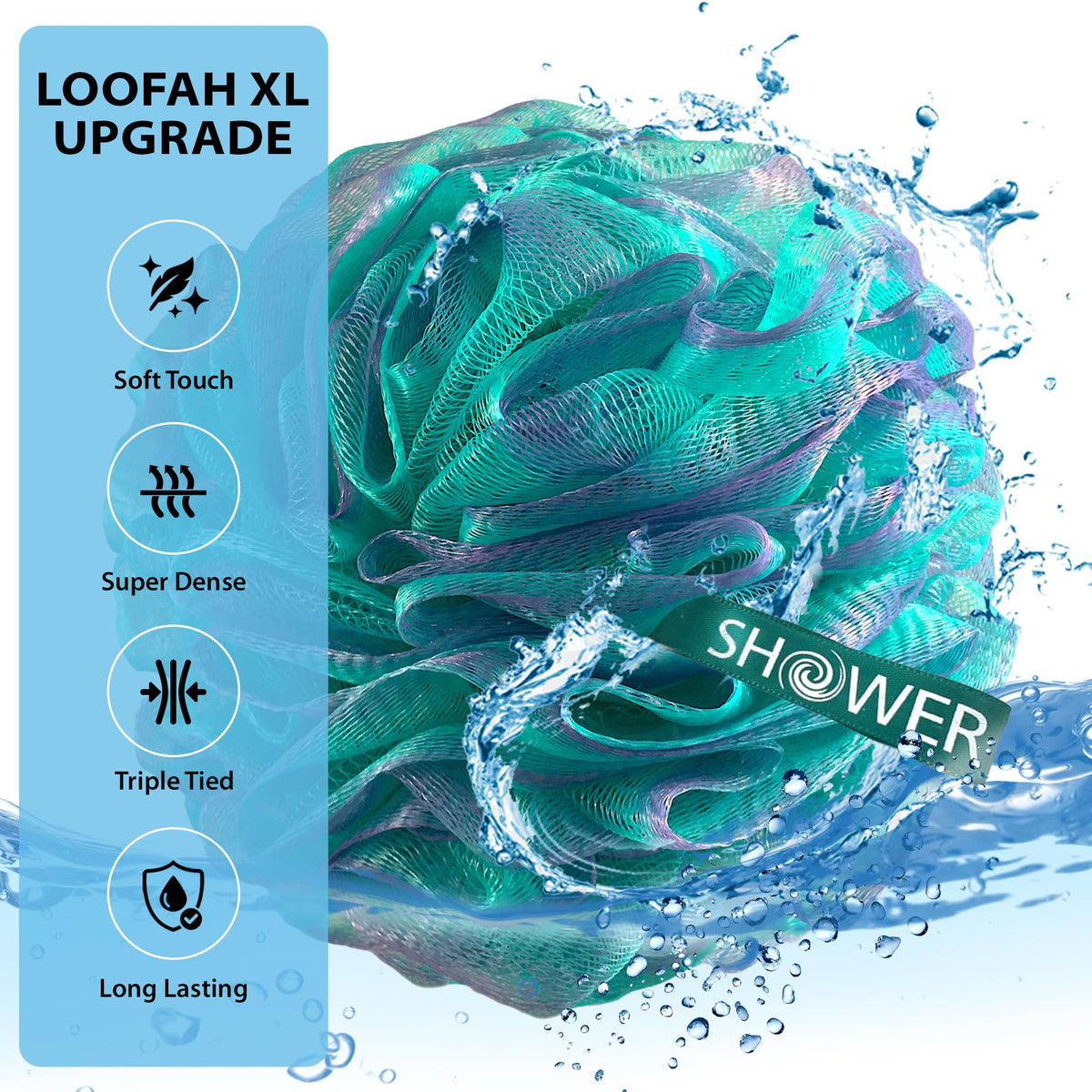 Shower Bouquet four colors arranged to show variety and family use