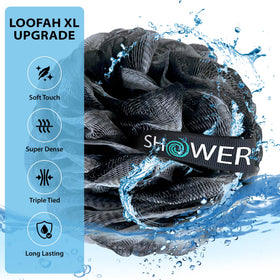 Shower Bouquet long ribbon hanger detail for fast drying and storage