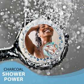 Shower Bouquet creating rich lather in shower for efficient cleansing