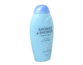 Shower To Shower open jar showing fine powder texture for fast absorption
