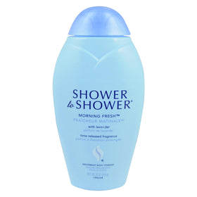 Shower To Shower close-up of powder texture highlighting talc-free corn starch