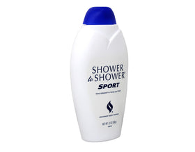 Shower To Shower open cap dispensing powder for easy application