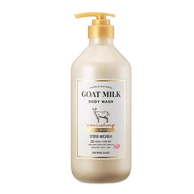 SHOWERMATE front bottle view showing product and easy-pump for convenient use
