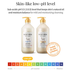 SHOWERMATE bottle on shower shelf in use-ready setting conveying daily routine convenience