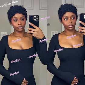 showreal back view natural taper showing clean finish and lightweight feel
