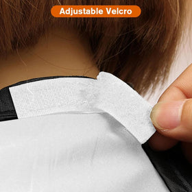 Showvigor folded beard bib compact for travel and simple storage convenience