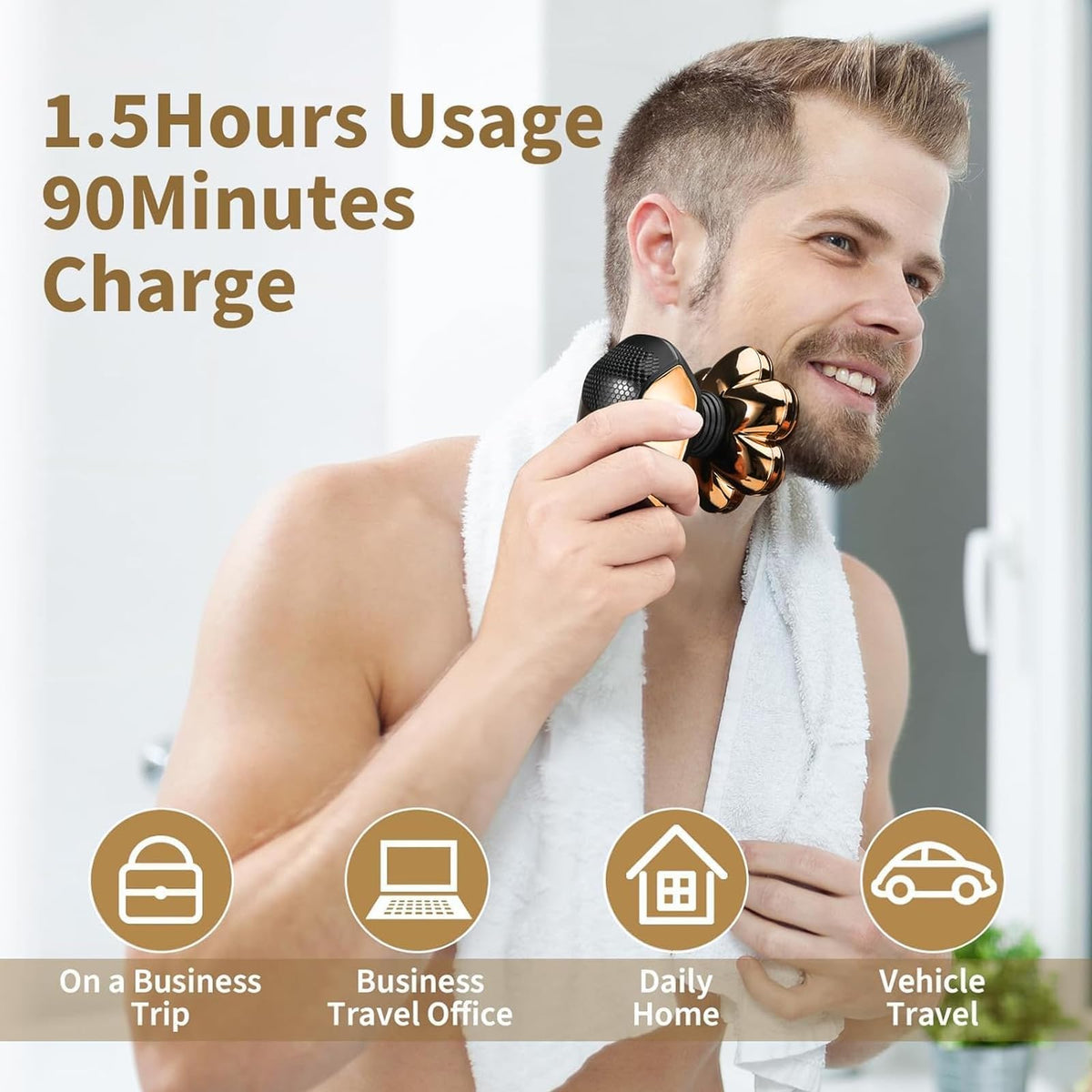 SHPAVVER grooming kit accessories laid out to show versatile trimming options