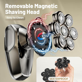 SHPAVVER ETHUP detachable head closeup demonstrating easy magnetic removal