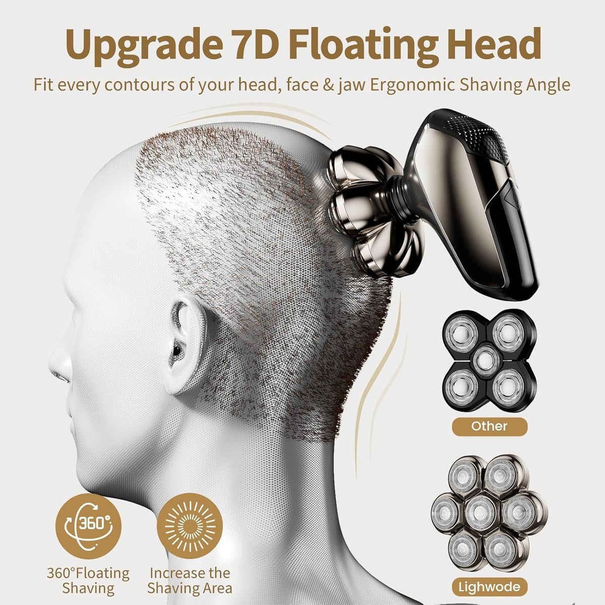 SHPAVVER used in shower illustrating IPX7 waterproof convenience benefit