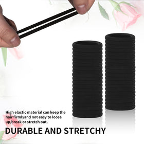 Shrandi stacked bands next to ruler showing size and stretch capacity
