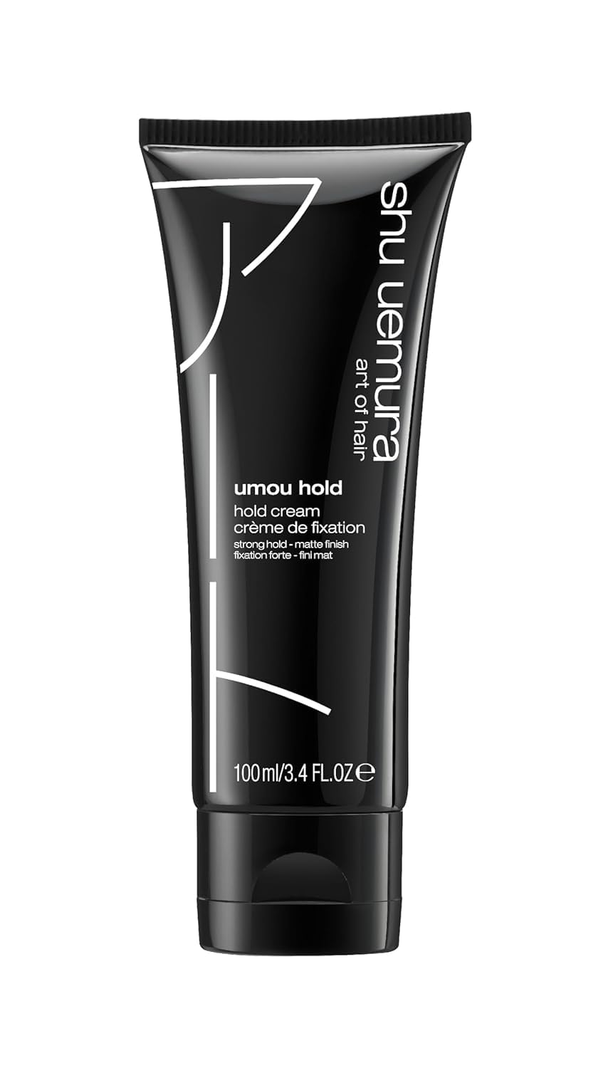 shu uemura art of hair front packaging showing product and brand benefits