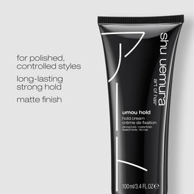 shu uemura art of hair cream texture close-up highlighting lightweight spreadability