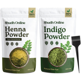 Shudh Online front packaging showing combo and clear botanical branding for trust