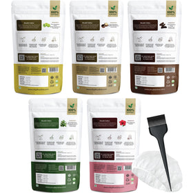 Shudh Online lifestyle shelf setup suggesting a natural hair care routine