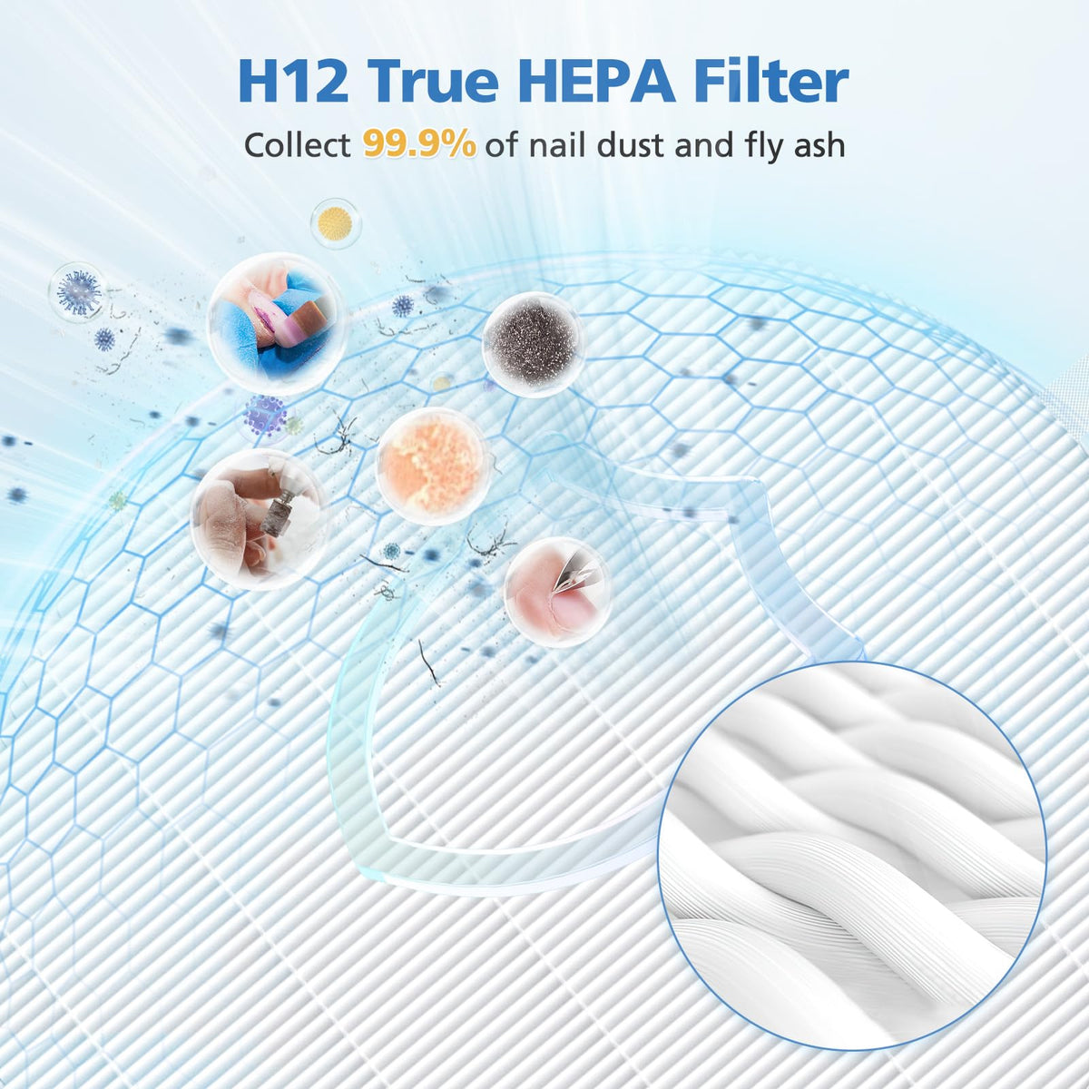 ShufudeJa filter installed in a MelodySusie HPro unit proving correct fit