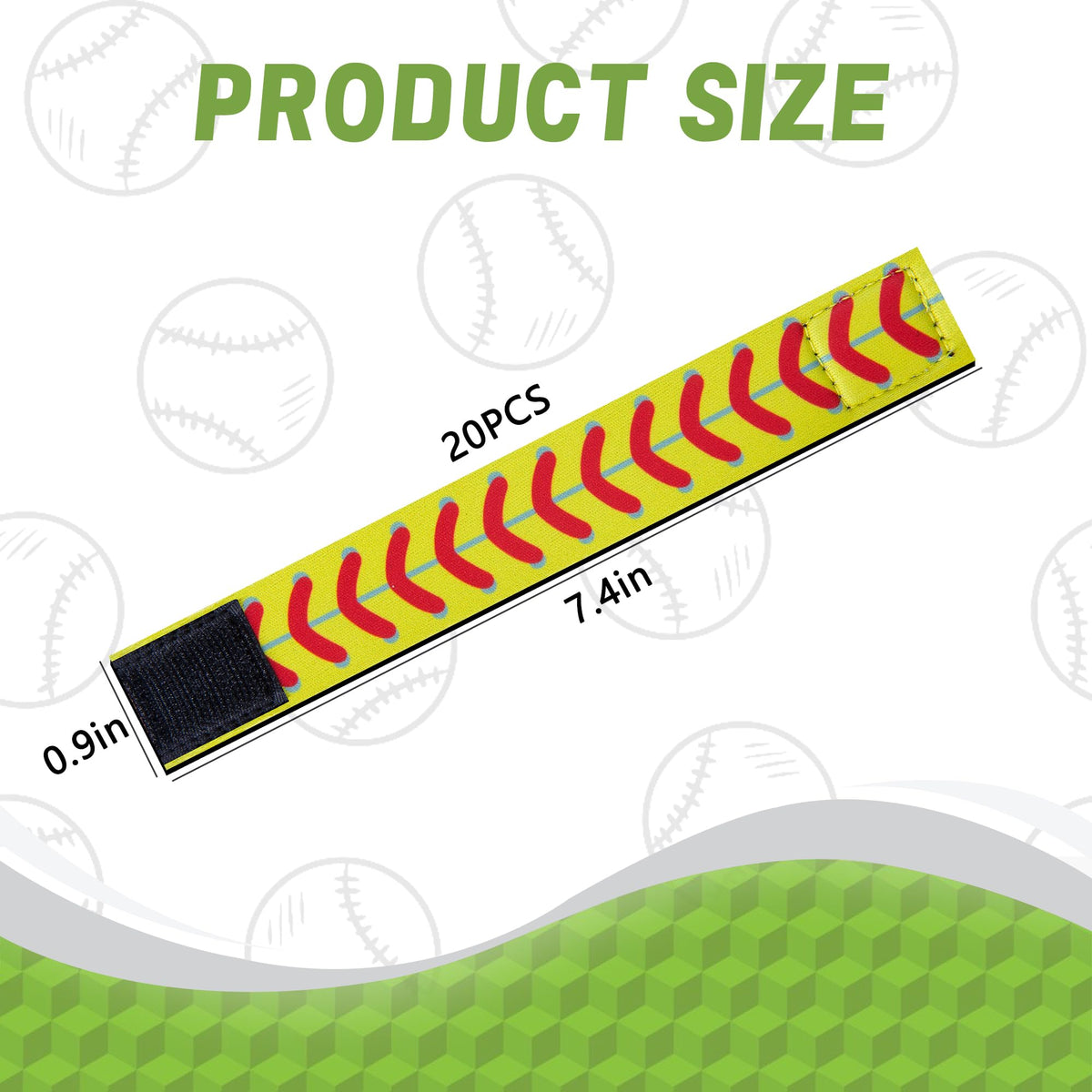 Shupakul close-up of yellow strap with red stitching highlighting durable finish
