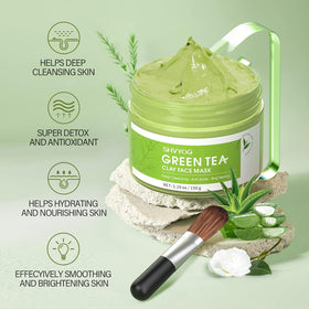 SHVYOG mask applied to cheek demonstrating even coverage
