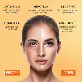 SHVYOG rinsing mask in shower illustrating easy removal and refreshed skin