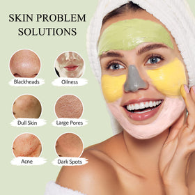 SHVYOG rose clay pink texture in jar showing hydrating and softening benefits