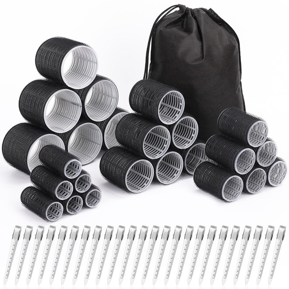 shynek front packaging showing full 24-roller kit and bag for easy storage