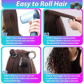 shynek jumbo rollers creating voluminous waves for big lift