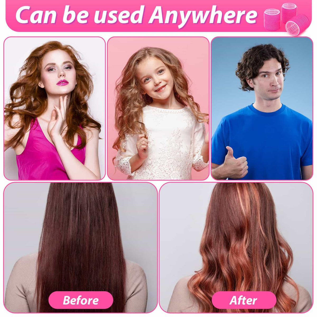 shynek rollers on bathroom counter styling scene for convenient at-home use