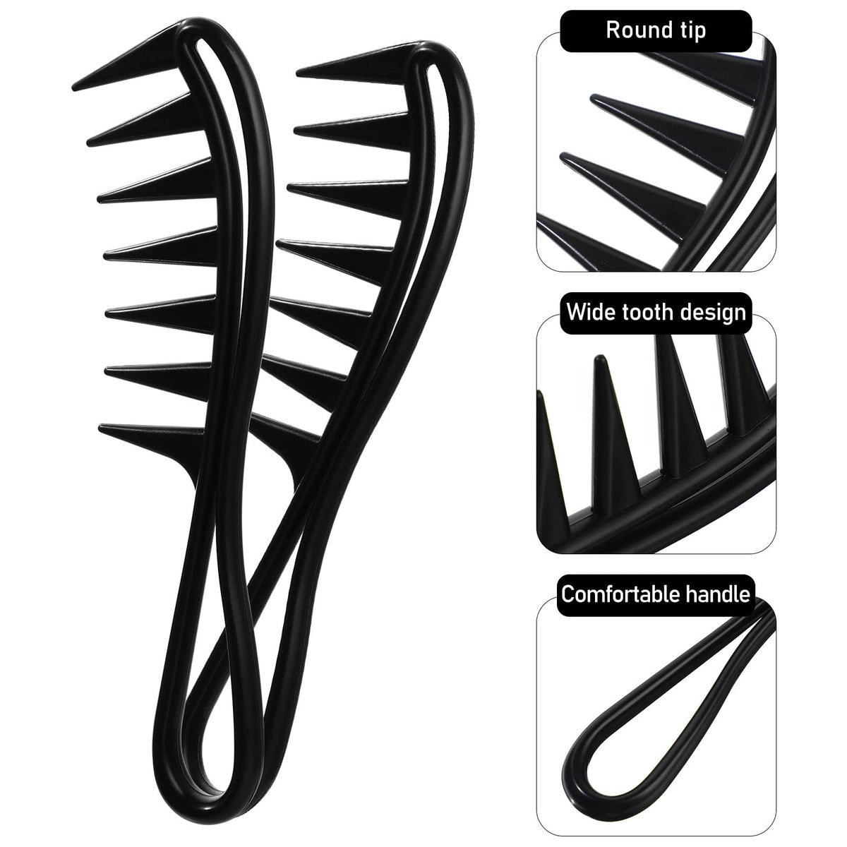 Sieral double-sided tail detail highlighting precise parting and sectioning control