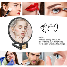 Sifolo mirror inside toiletry bag ready for travel convenience
