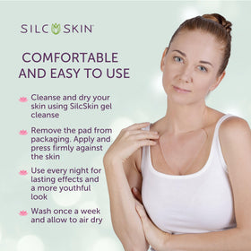 Silc Skin product packaging with pad and instructions for ready use benefit