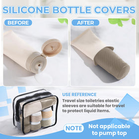 Silevoler elastic sleeve protecting bottle from accidental squeeze and spills benefit