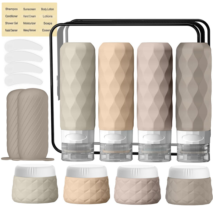 Silevoler front packaging showing full cream travel kit and organized layout benefit