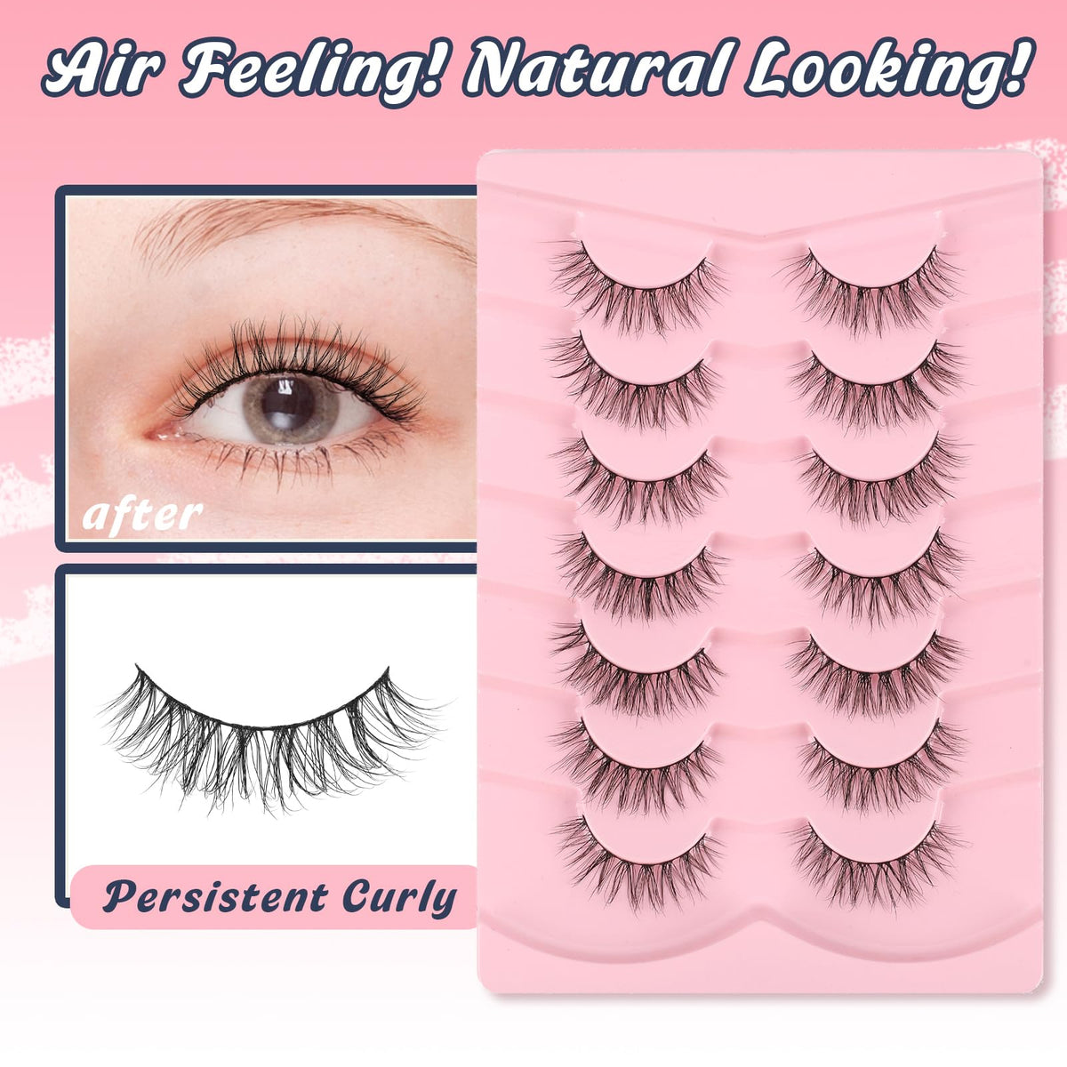 Siligli side view showing C curl lift for open-eye effect