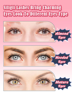 Siligli lashes next to ruler showing 12–15mm length help choose fit
