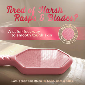 SILKLE ergonomic silicone handle detail highlighting non-slip grip for safer control