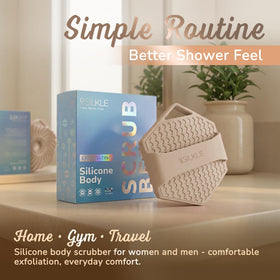 SILKLE packed in a toiletry kit ideal for travel and gym use
