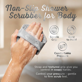 SILKLE rinsing under water to show quick-dry hygienic design