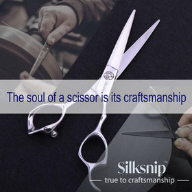 Silksnip lifestyle salon setting with shears ready for professional appointments