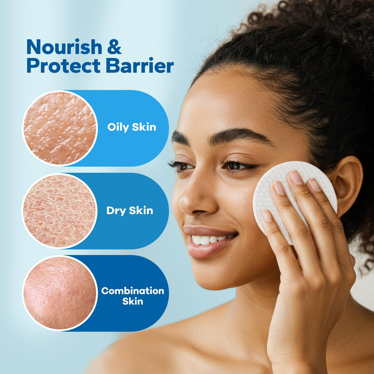 SilkyShark facial treatment demo showing targeted exfoliation and clearer texture